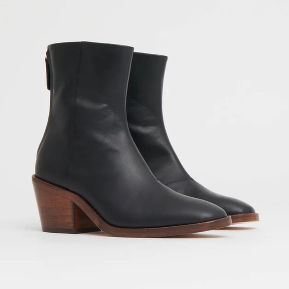 New MANSUR GAVRIEL Day Ankle Boot Black EU 38.5 US 8 - Picture 2 of 12